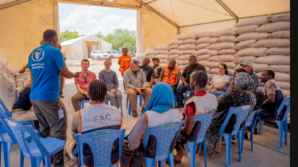 The Food Aid Learning Journey included visits and meetings with several partners on the receiving end of U.S. wheat donated to support Africa’s food assistance programs.