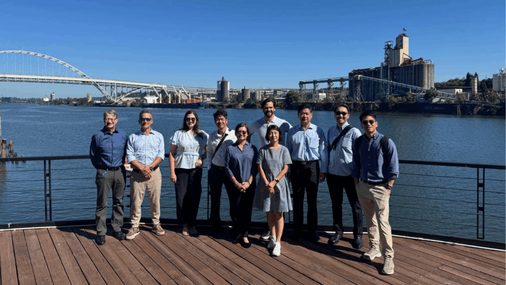 The Southeast Asian milling delegates departed Portland for their home markets.