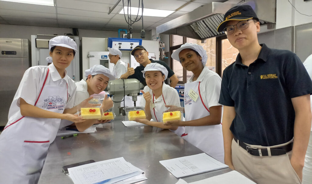 A baker himself, Yap enjoys working with baker across South and Southeast Asia to improve their products by using U.S. wheat.