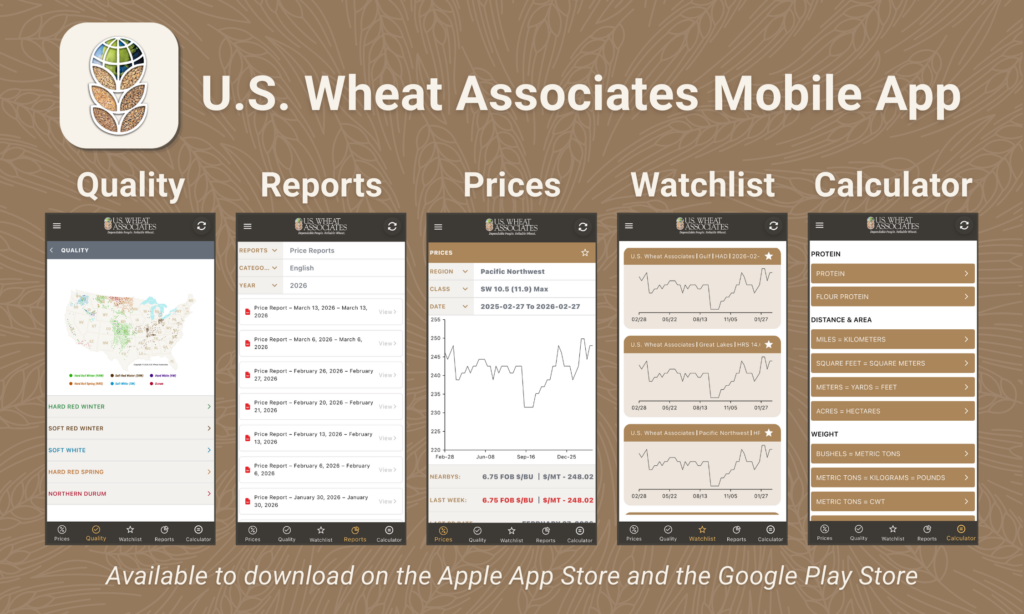 U.S. Wheat Associates Mobile App