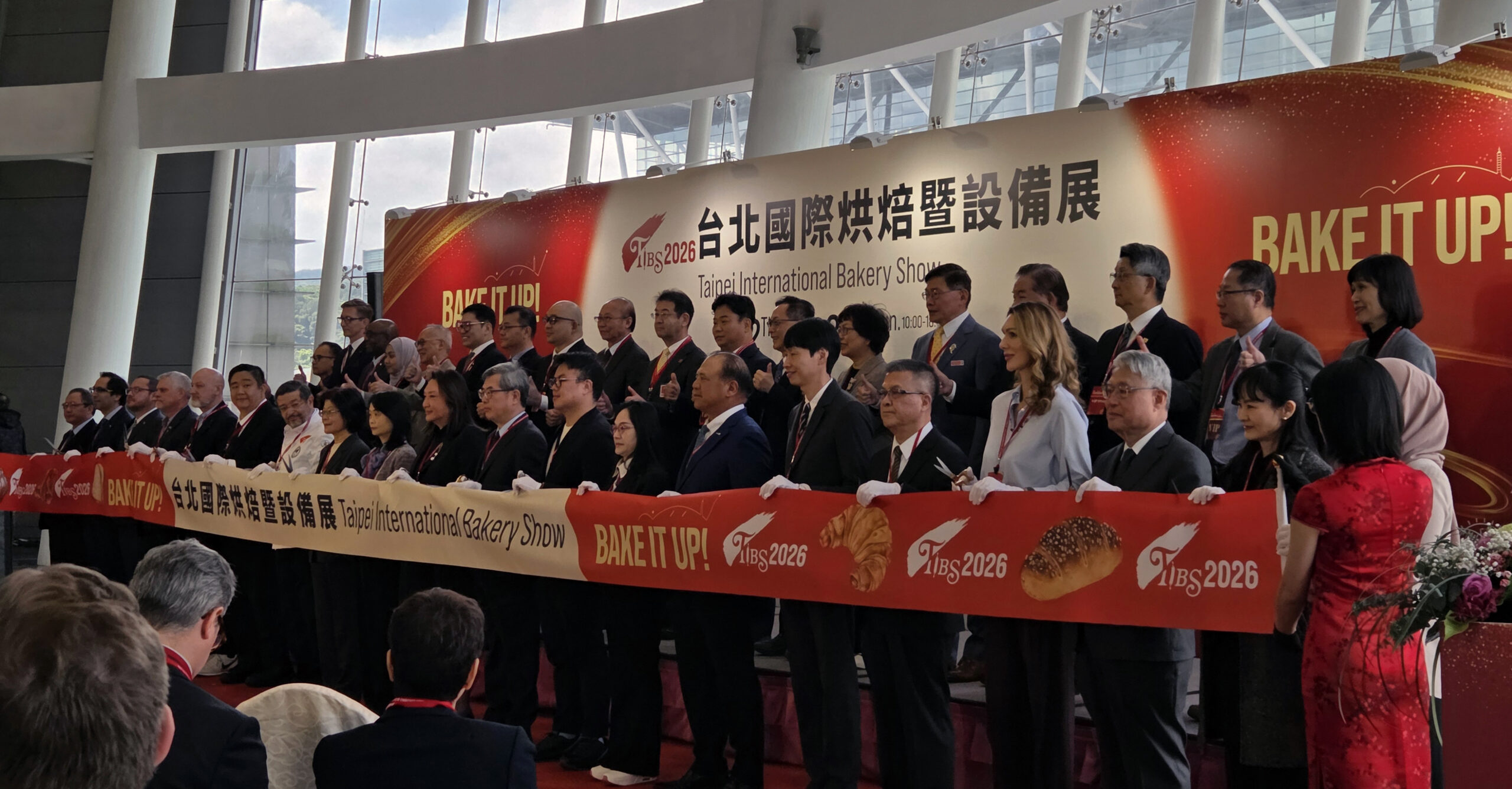 Ribbon Cutting at the 2026 Taiwan International Baking Show