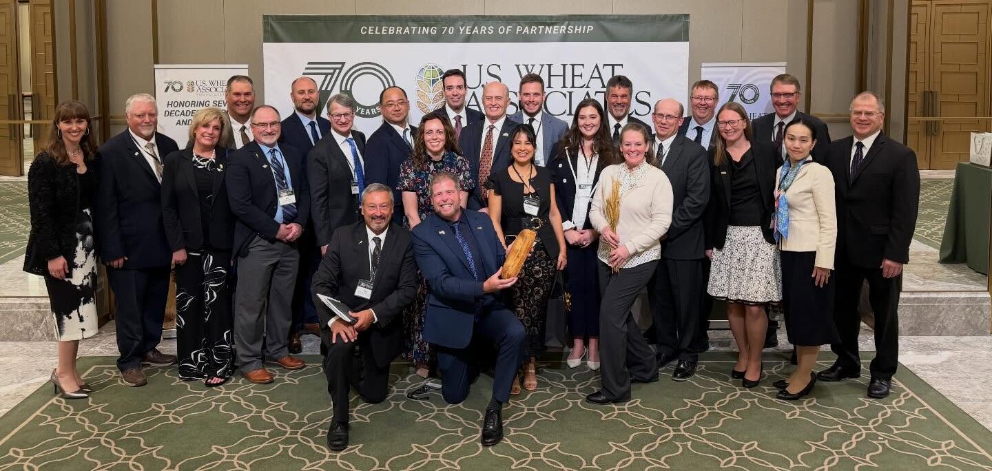 what farmers at U.S. Wheat 70th anniversary in Japan