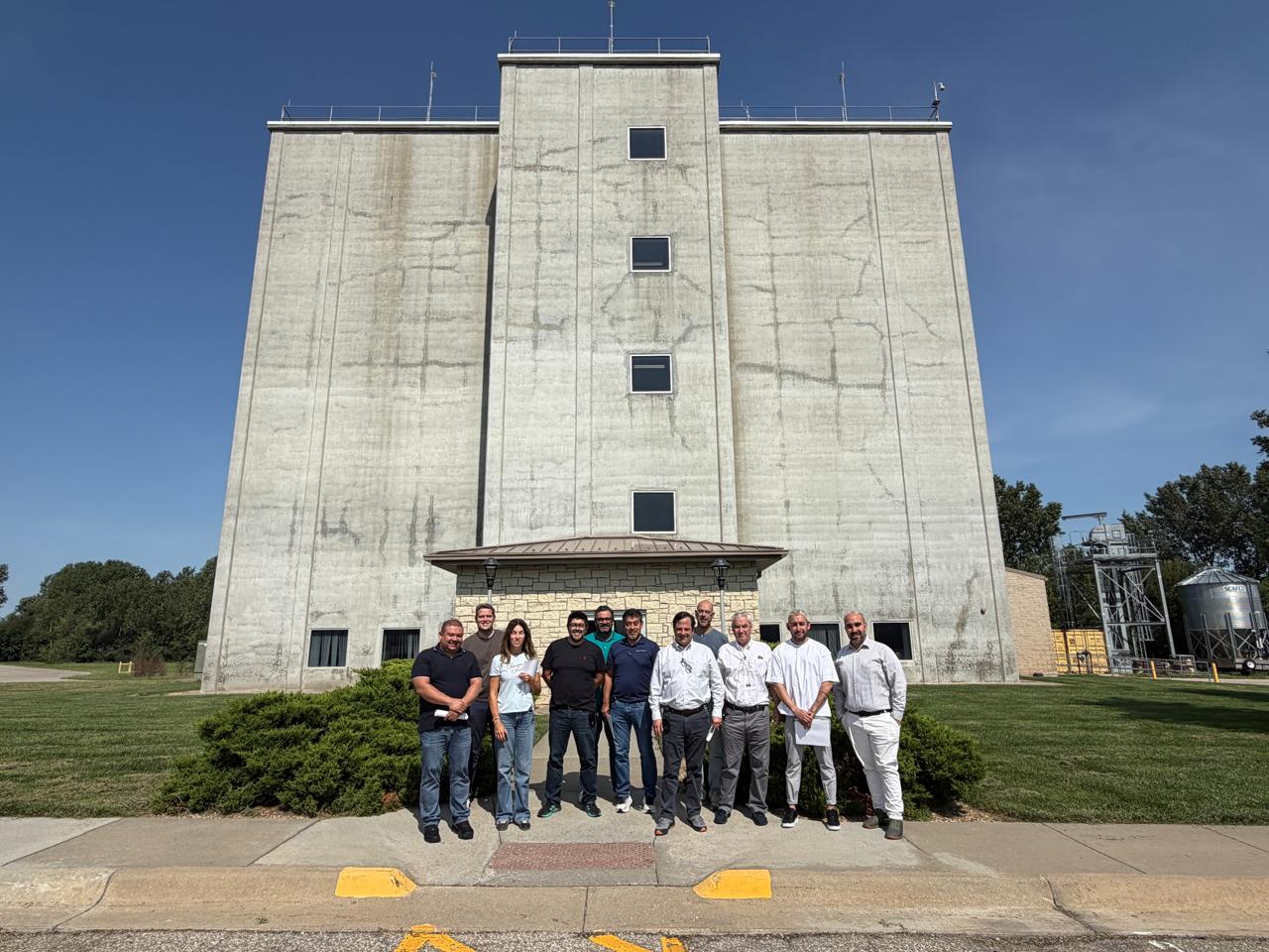 group at flour mill