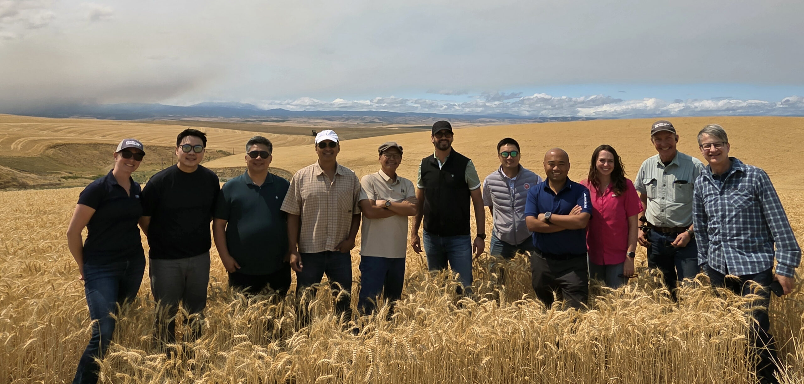 2026 Philippine Team in Wheat Field