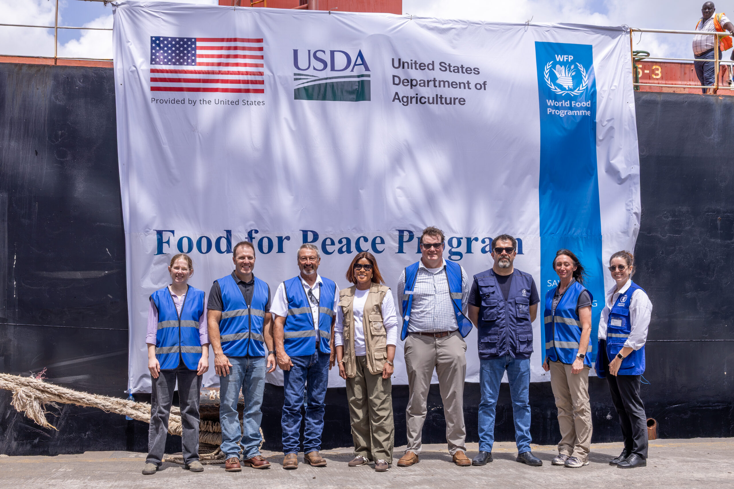 USW and WFP at Port of Mombasa