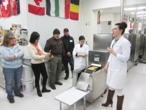 A team at the Wheat Marketing Center in Portland conducted tests on the new equipment using wheat samples from the 2024 harvest. WMC Technical Director Dr. Jayne Bock (far right), was involved in that process.