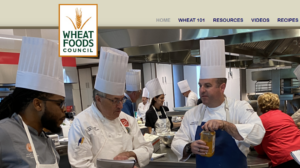 Image from the Wheat Foods Council website of chefs learning new ways to include wheat foods in their menus.